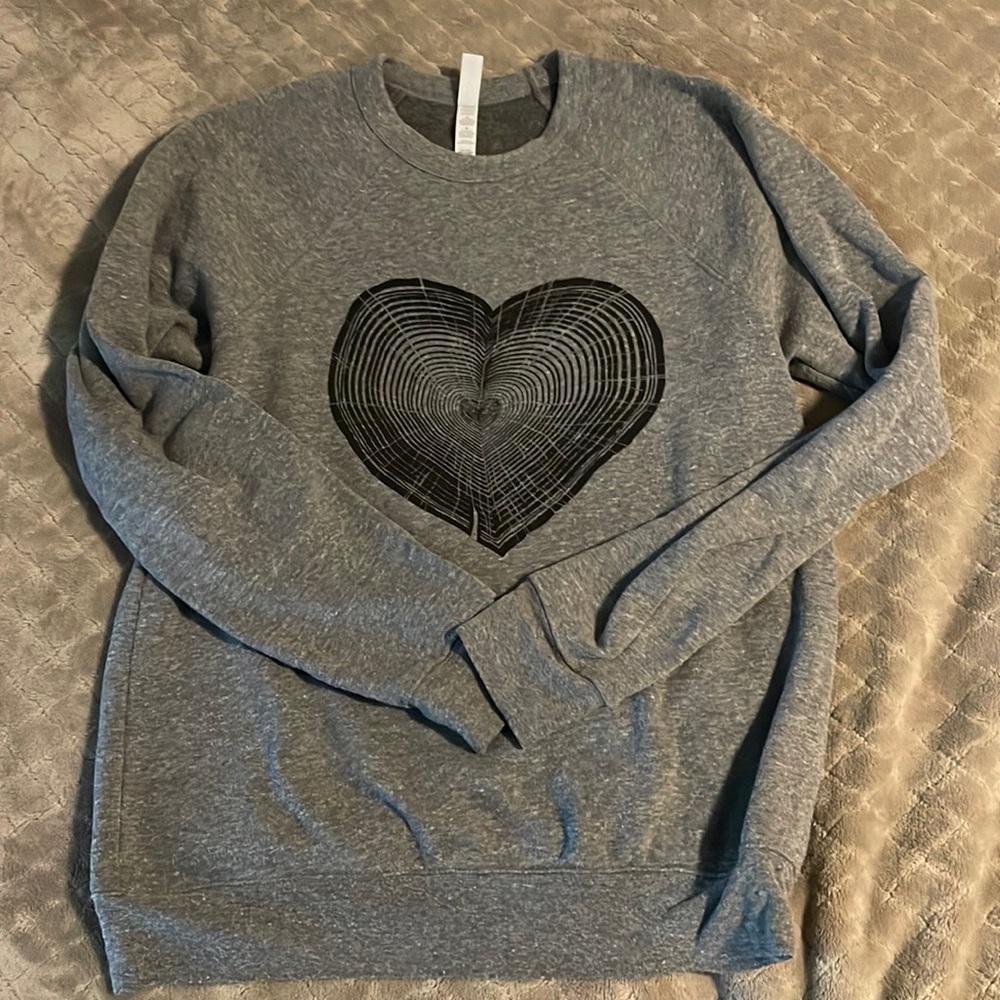 Heart Tree Ring Sweatshirt